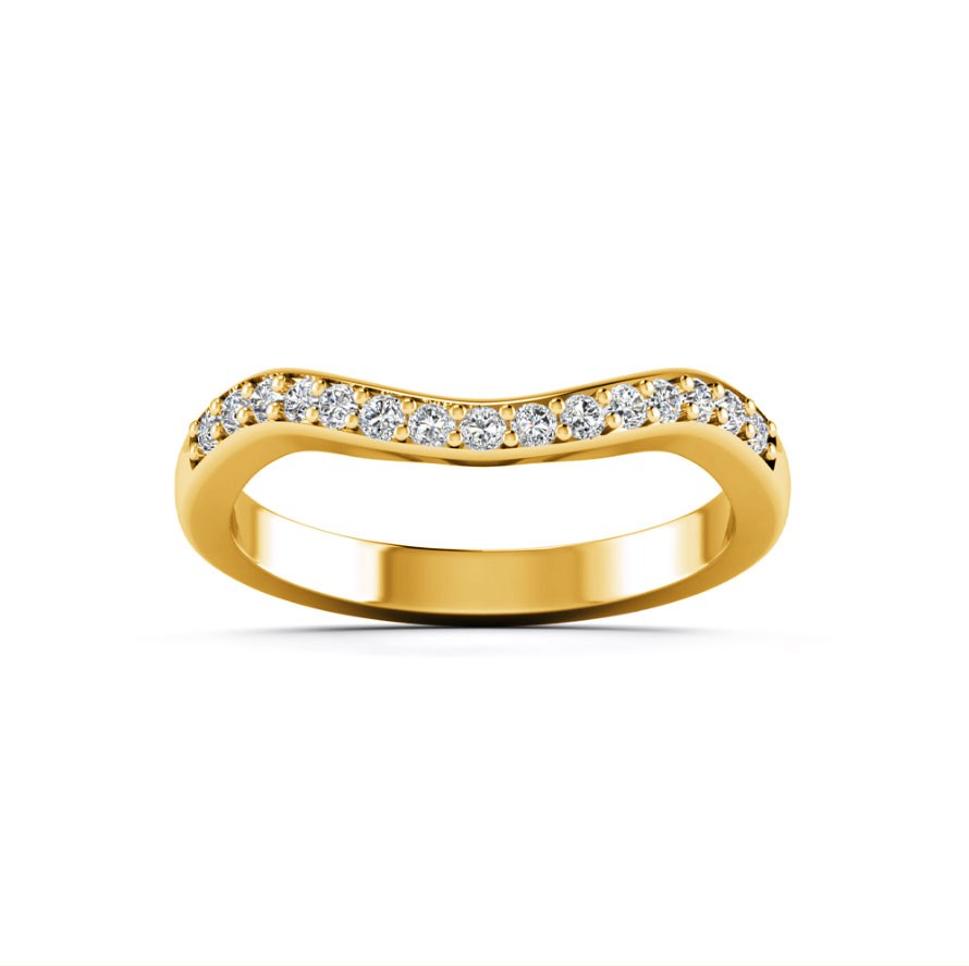 Diamond Luxe Curved Band