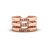 Three in One Name Ring