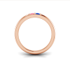 2 Stone Birthstone Ring