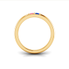 2 Stone Birthstone Ring