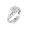Sunburst Signet Ring