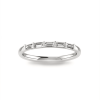Baguette Diamond Stackable Band