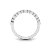 Diamond Milgrain Bezel Stackable Band