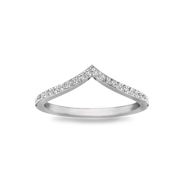 Pavé Chevron Ring