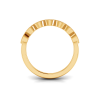 .15 Ctw Lab Diamond Infinity Milgrain Stackable Band