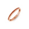 .50 Ctw Garnet Channel Set Birthstone Eternity Ring