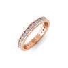 1 Ctw Diamond Channel Set Eternity Ring