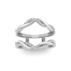 Diamond Twist Vine Pavé Ring Jacket