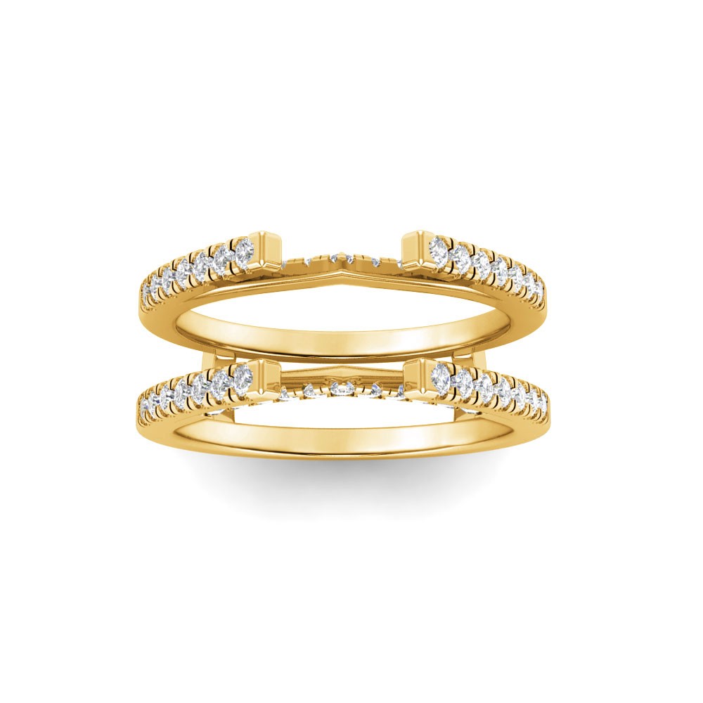 Moissanite Surprise Gala Pavé Ring Jacket
