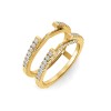 Moissanite Surprise Gala Pavé Ring Jacket