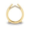 Moissanite Surprise Gala Pavé Ring Jacket