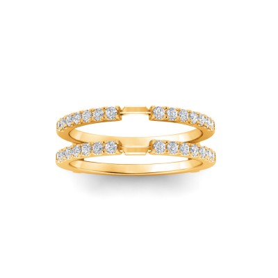 Moissanite Classic Straight Ring Jacket