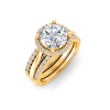 Moissanite Classic Straight Ring Jacket
