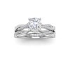 .11 Ctw Colorless Lab Diamond Twisted Vine Wedding Ring