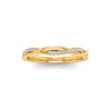 .11 Ctw Colorless Lab Diamond Twisted Vine Wedding Ring