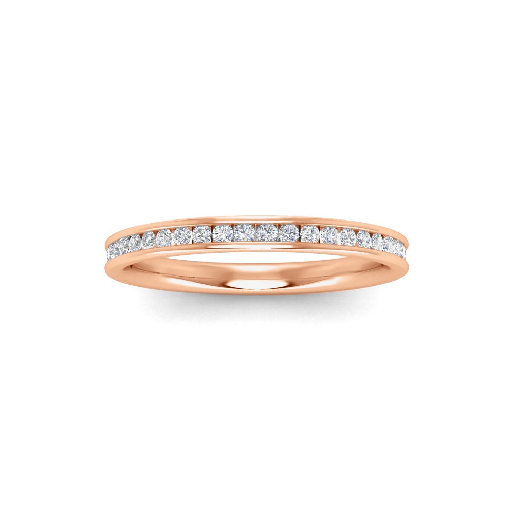 .20 Ctw Diamond Channel Set Wedding Ring