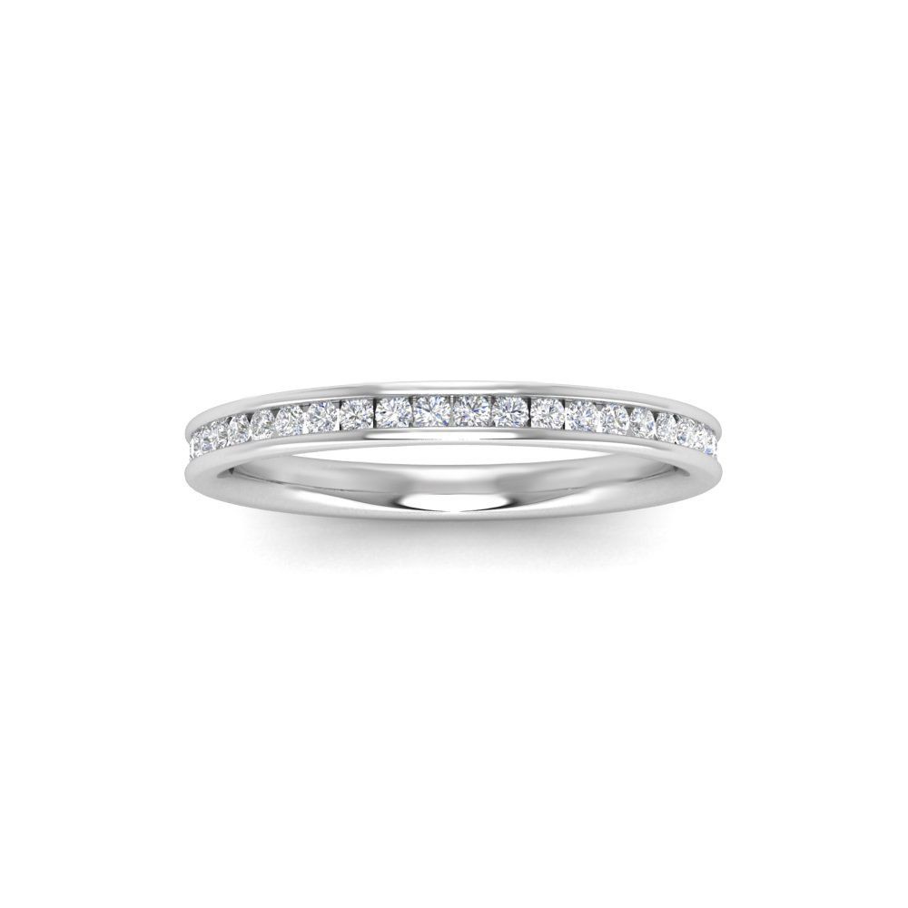 .20 Ctw Diamond Channel Set Wedding Ring