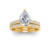 .38 Ctw Colorless Lab Diamond Gala Wedding Ring