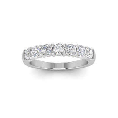 .86 Ctw Diamond Legacy 7-Stone Wedding Ring