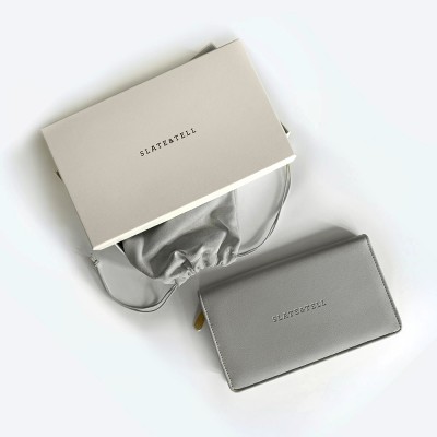 Jewelry Travel Wallet - Finesse Grey
