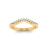 Classic Lab Diamond Tiara Curved Band