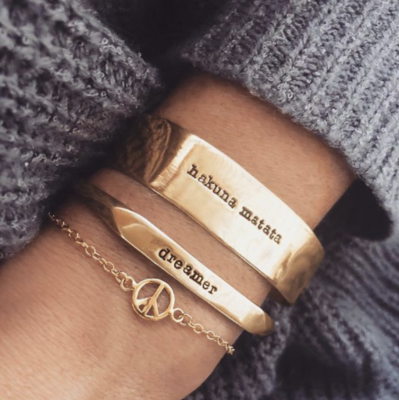 Peace Sign Bracelet