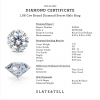 1.06 Ctw Round Diamond Secret Halo Solitaire Ring