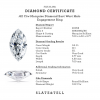 .62 Ctw Marquise Diamond East West Halo Engagement Ring