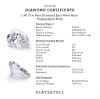 1.40 Ctw Pear Diamond East West Halo Engagement Ring