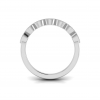.15 Ctw Diamond Infinity Milgrain Stackable Band