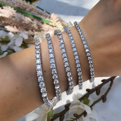 2.5 Ctw Moissanite Tennis Bracelet