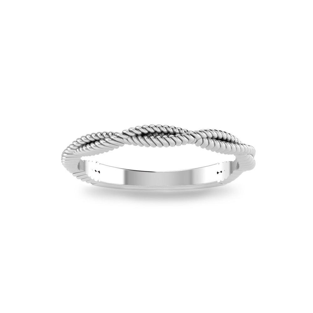 Twist Cable Stackable Ring