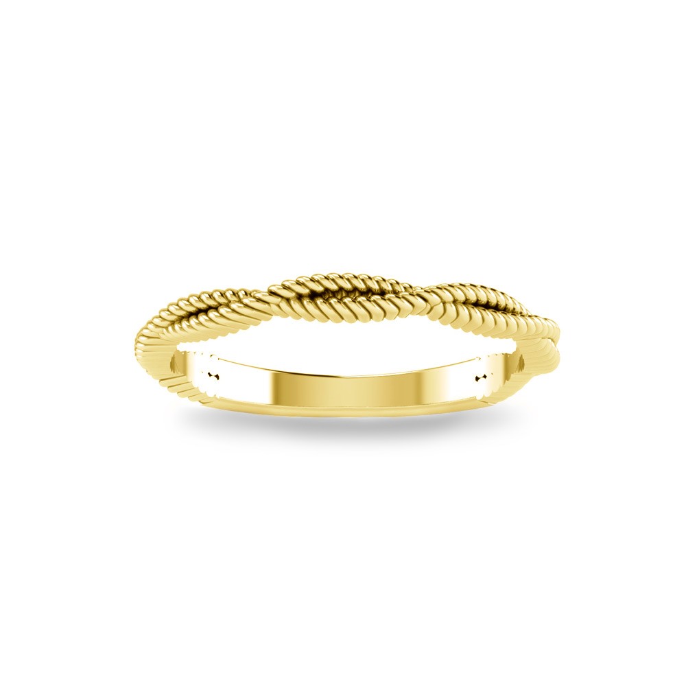 Twist Cable Stackable Ring