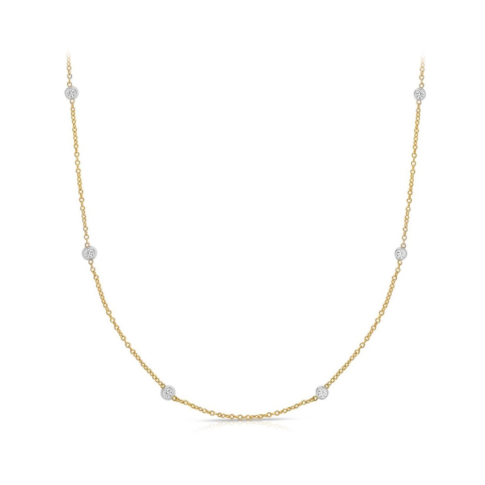 .25 Ctw Diamonds By The Yard Necklace