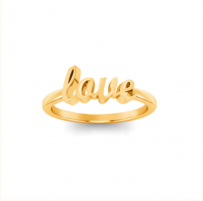 Love Script Ring