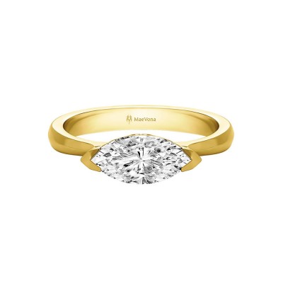1.5 Ct Round Colorless Lab Diamond Skye Pave Engagement Ring