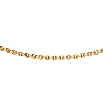 3.5mm Gold Rolo Link Chain Necklace