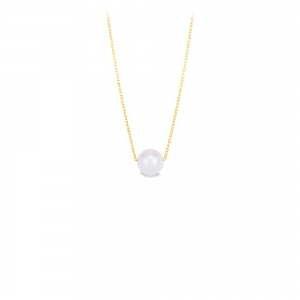 Single Pearl Bead Necklace