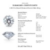 1.06 Ctw Round Diamond Secret Halo Solitaire Ring