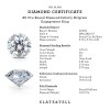 .85 Ctw Diamond Infinity Milgrain Engagement Ring