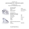 3 Ct Pear Moissanite Engagement Ring