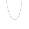 Silver Adjustable Cable Chain