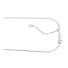 Silver Adjustable Paperclip Chain