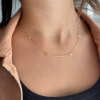 Two-Tone Gold LOVE Necklace