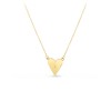 14K Gold & Diamond Heart Shape Necklace