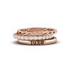 Diamond Twine Personalized Ring Stack