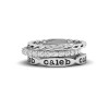 Trio Personalized Ring Stack