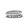 Trio Personalized Ring Stack