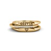 Cherish You Personalized Ring Stack