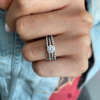Moissanite Luxe Classic Ring Jacket